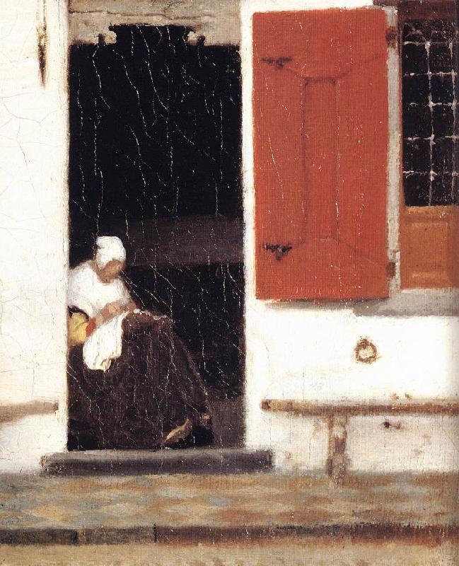 VERMEER VAN DELFT, Jan The Little Street (detail) etr Spain oil painting art